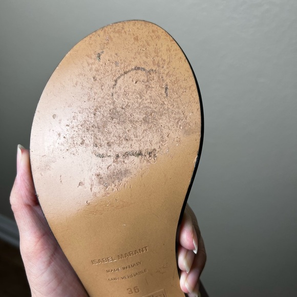 Isabel marant jeyka boho chic studded leather sandals - Picture 7 of 12